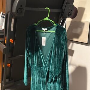 Baltic born velvet maxi dress